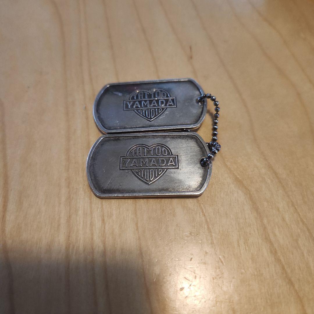 YAMADA ドッグタグキーホルダー