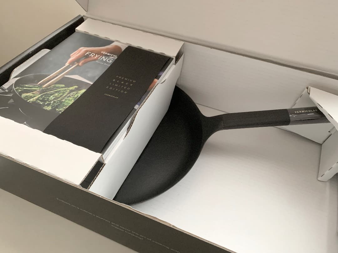 Vermicular プレミアム ブラック 28cm フライパン（箱入未使用）