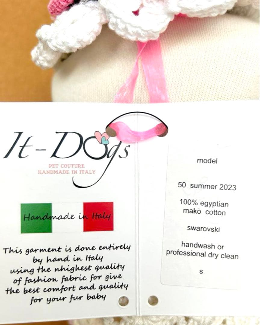 itdogs うさぎのニットトップスＳサイズ