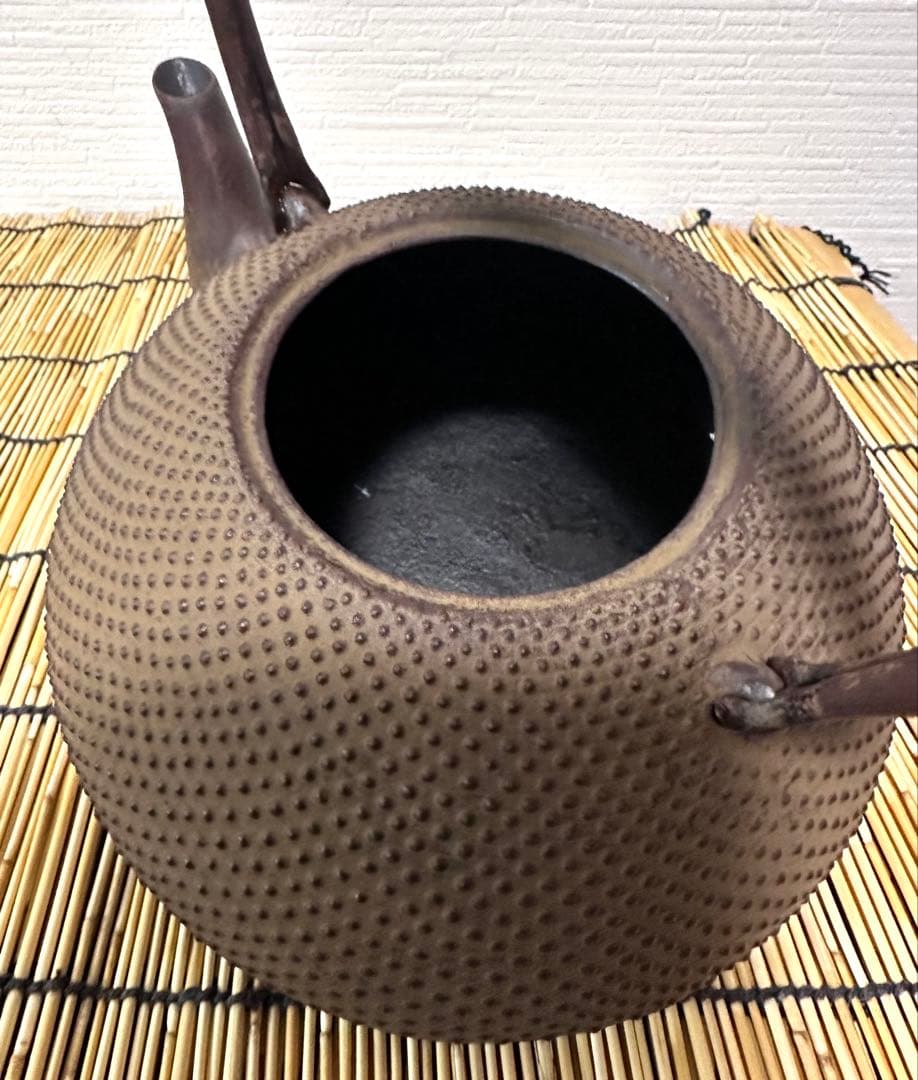 未使用品、栞付　岩手県奥州水沢佐藤鋳金工芸　現代の名工 佐藤勝久造　２０型