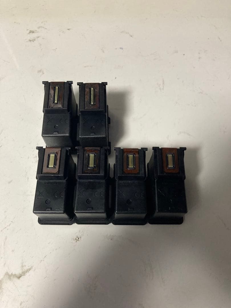 【使用済み】Canon プリンター 純正インクカートリッジ 74個セット