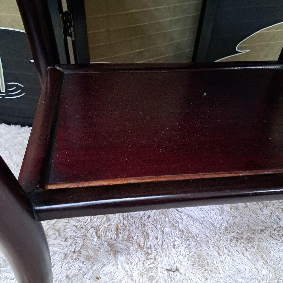 ♡石天板　龍の爪　サイドテーブル　花台　♡