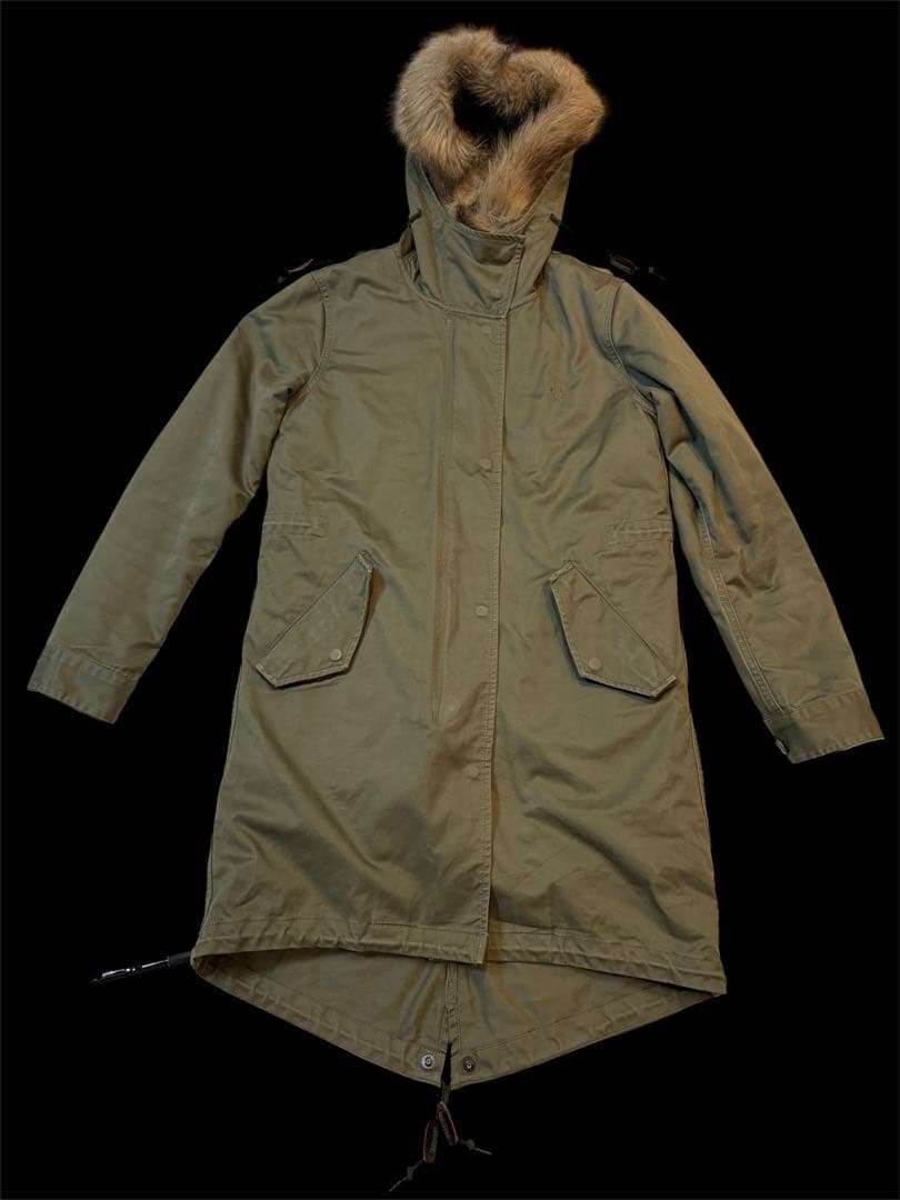 美品✨フレッドペリー モッズコート ユニオンジャック ボアライナー 4WAY S