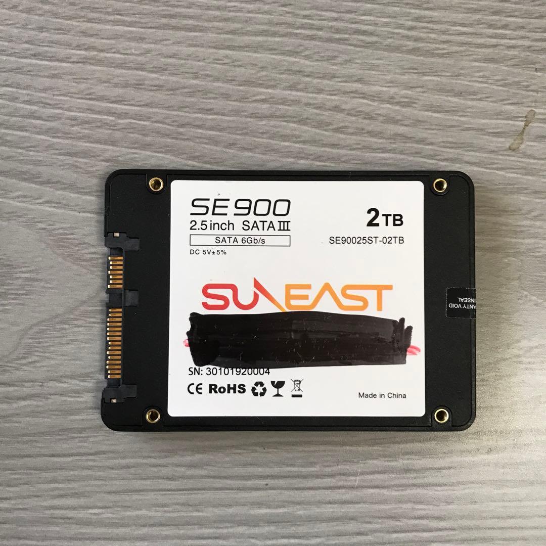 SUNEAST SE900 2TB 内蔵SSD 2.5インチ 中古品