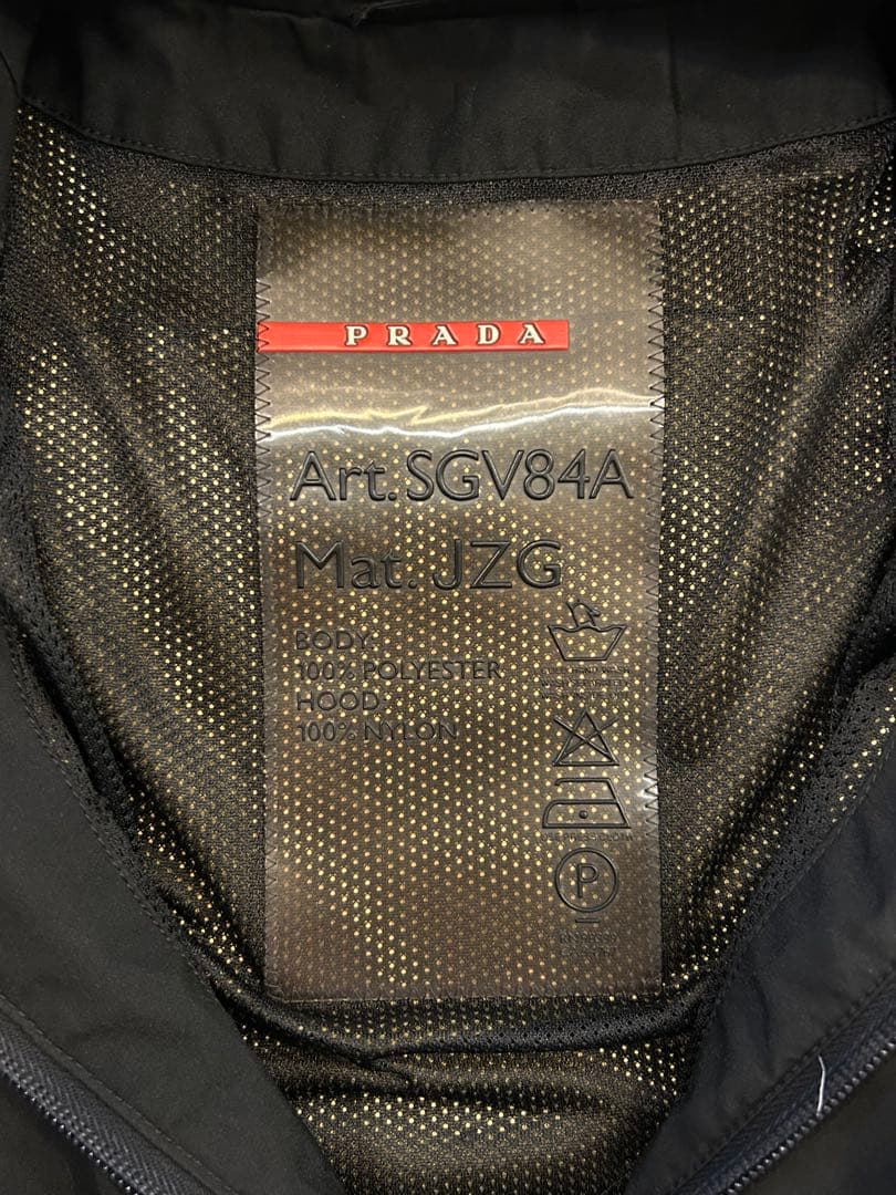 PRADA SPORT モーガン蔵人 GORE-TEX ナイロンジャケット 黒