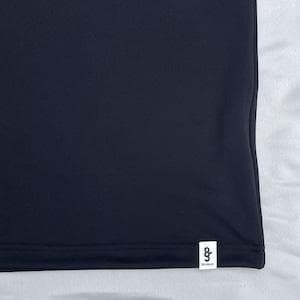 8G SHOOT　LOGO PRINT MOCK NECK S/S TEE