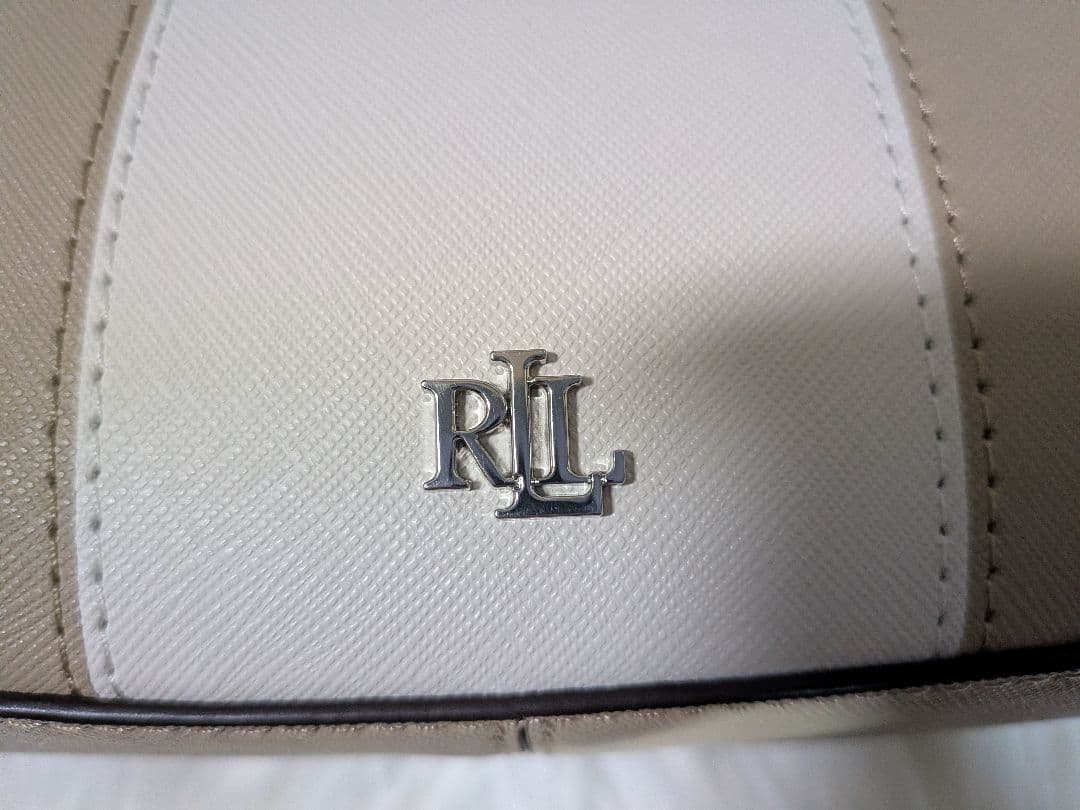 新品Lauren RALPH LAUREN　ツートンレザー