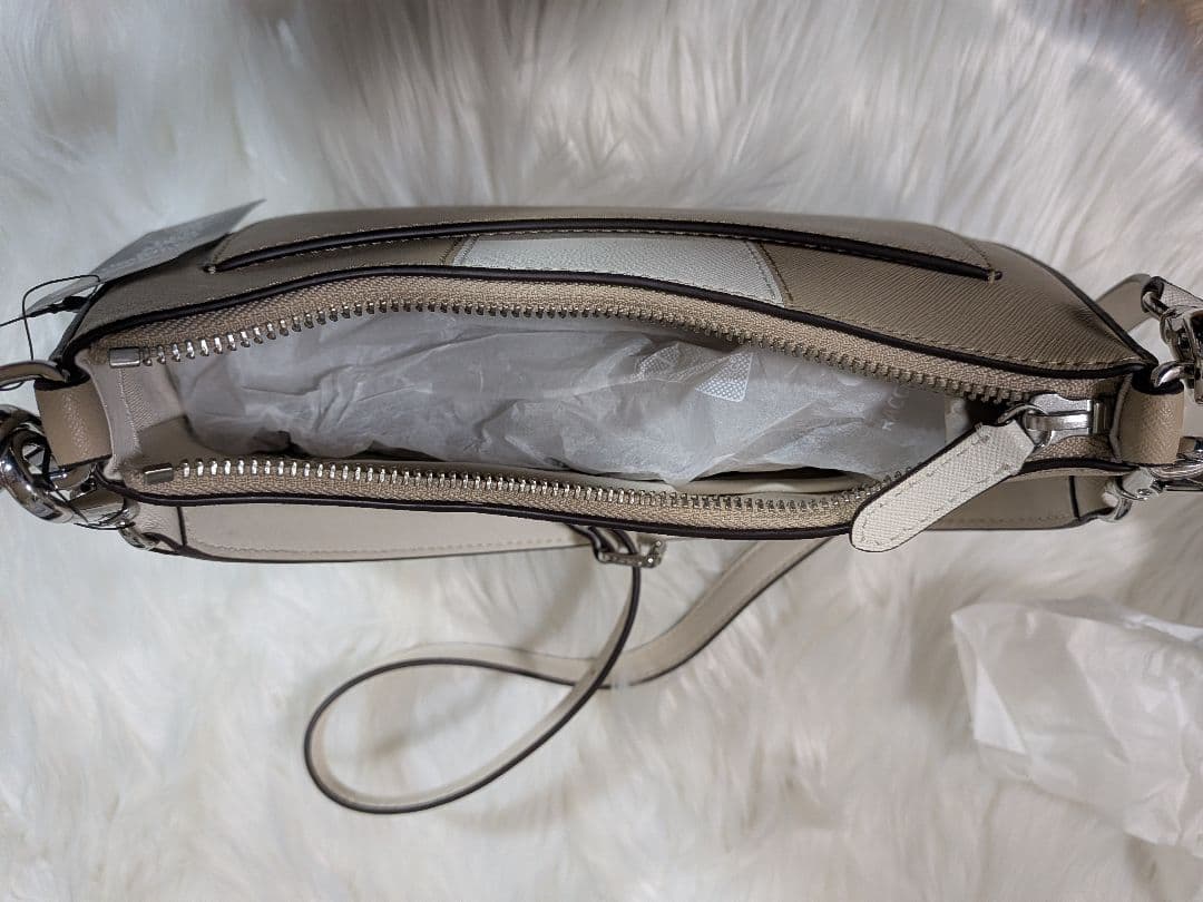 新品Lauren RALPH LAUREN　ツートンレザー