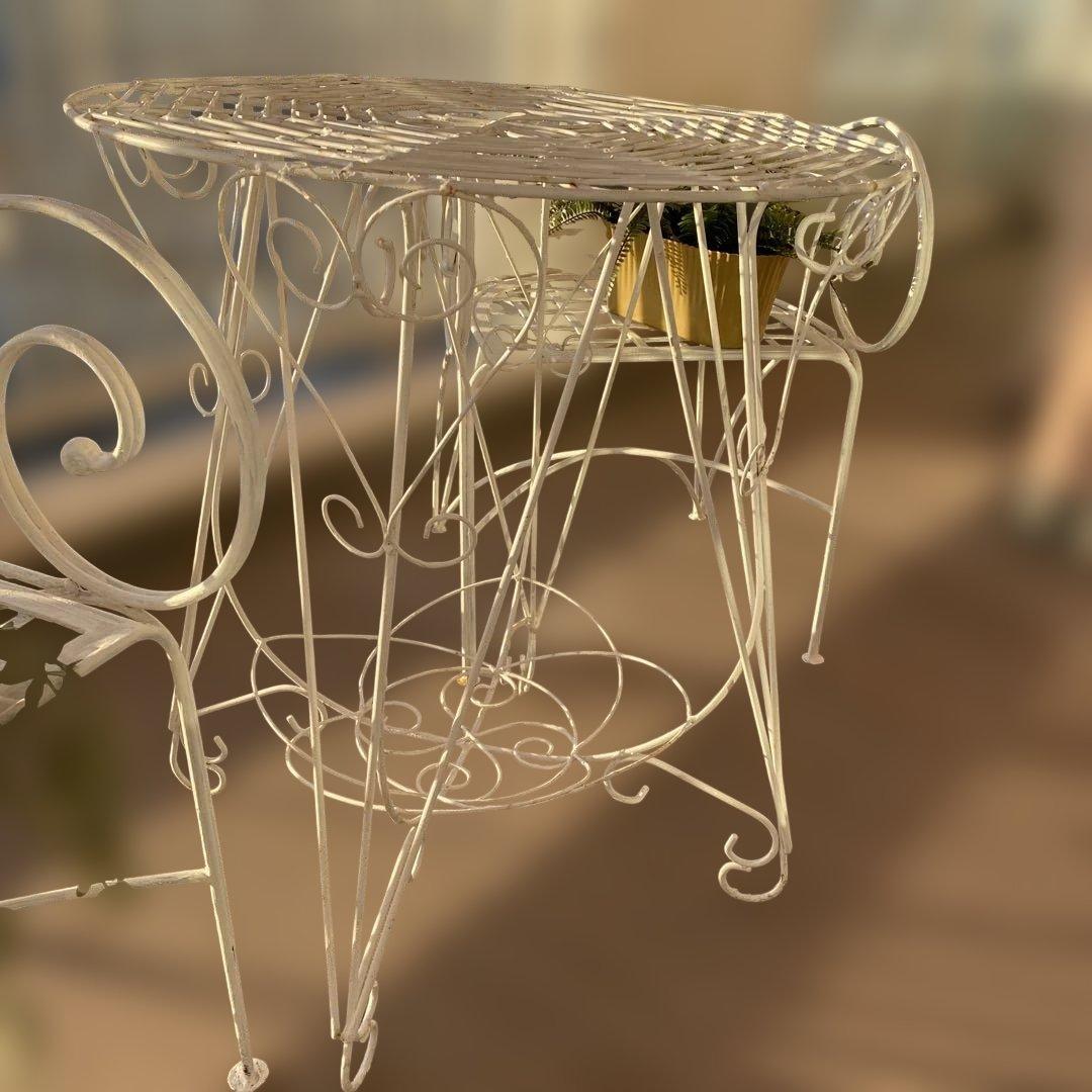 イギリスアンティーク　ガーデンテーブル