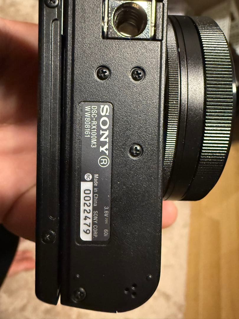 SONY DSC-RX100M3 コンパクトデジタルカメラ