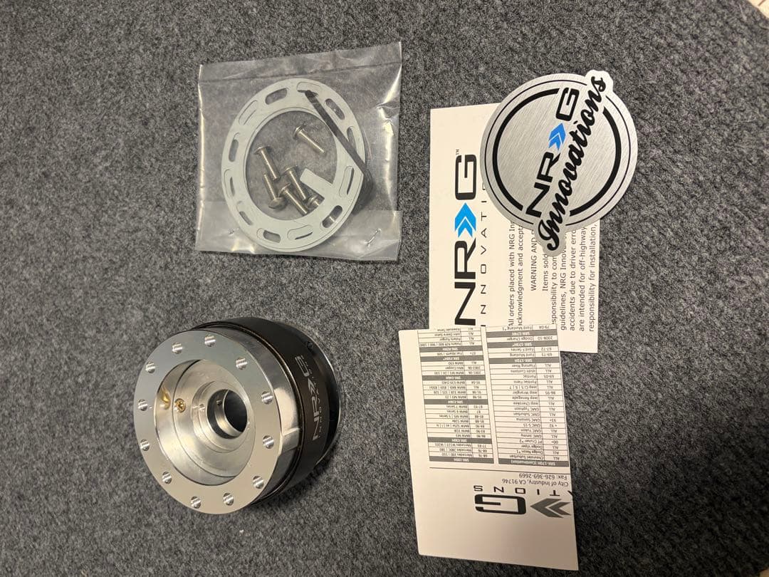 NRG Innovations SRK-200-1SL クイックリリースハブ