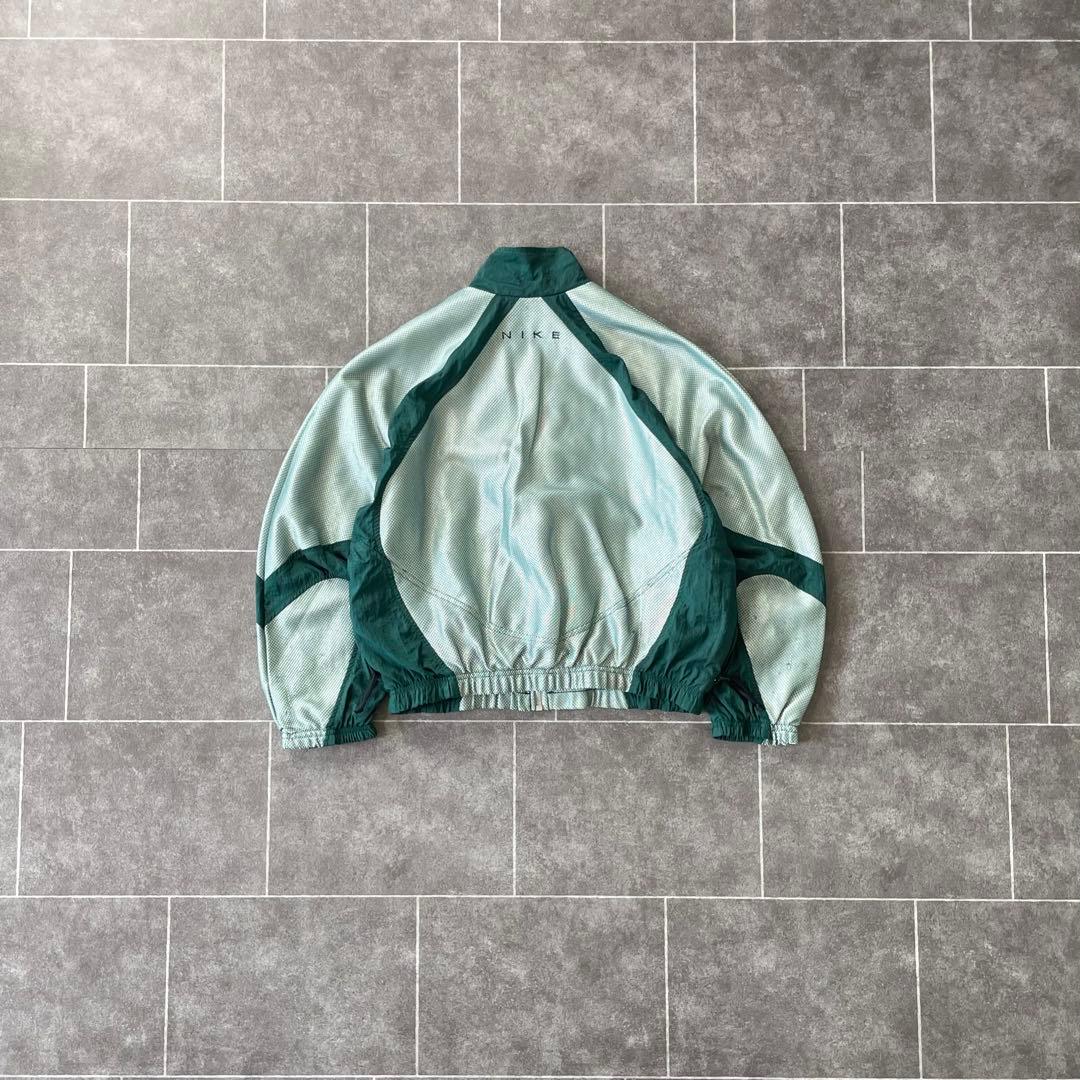 90's Nike ナイキ vintage 素材切替 ナイロンジャケット 短丈