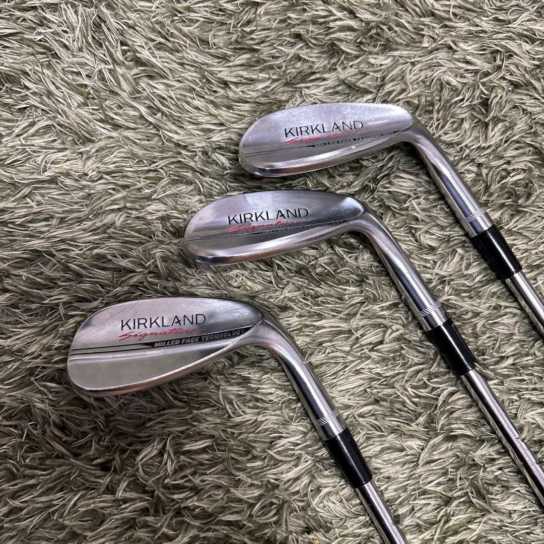 【値下げ交渉可】Kirklandカークランドゴルフクラブ　ウェッジ3本セット