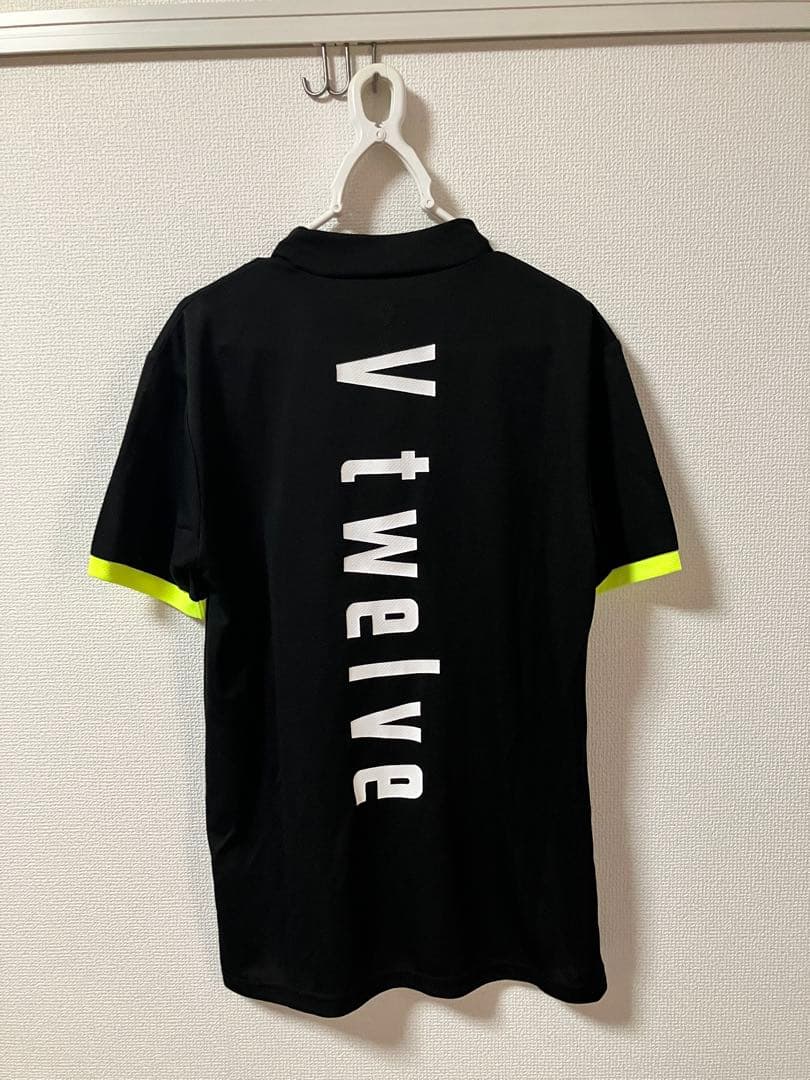 Vtwelve ポリエステルシャツ ブラック