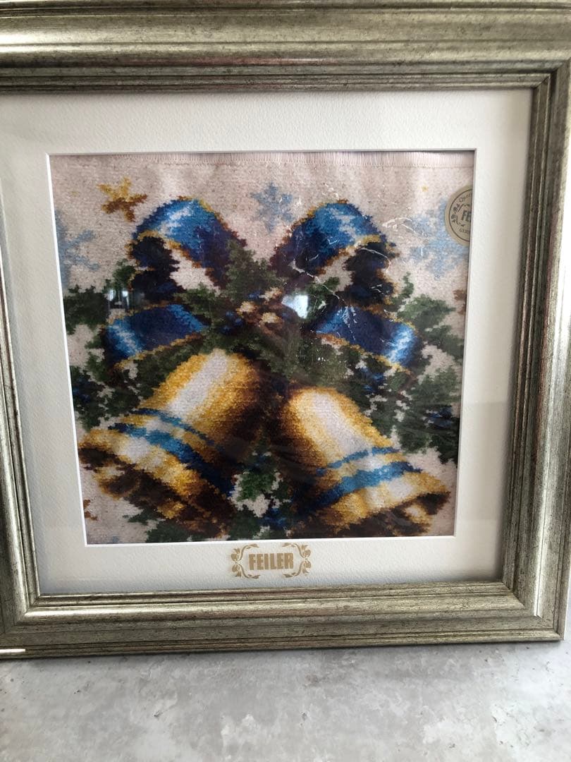 フェイラー 額縁　非売品　ハンカチ付き