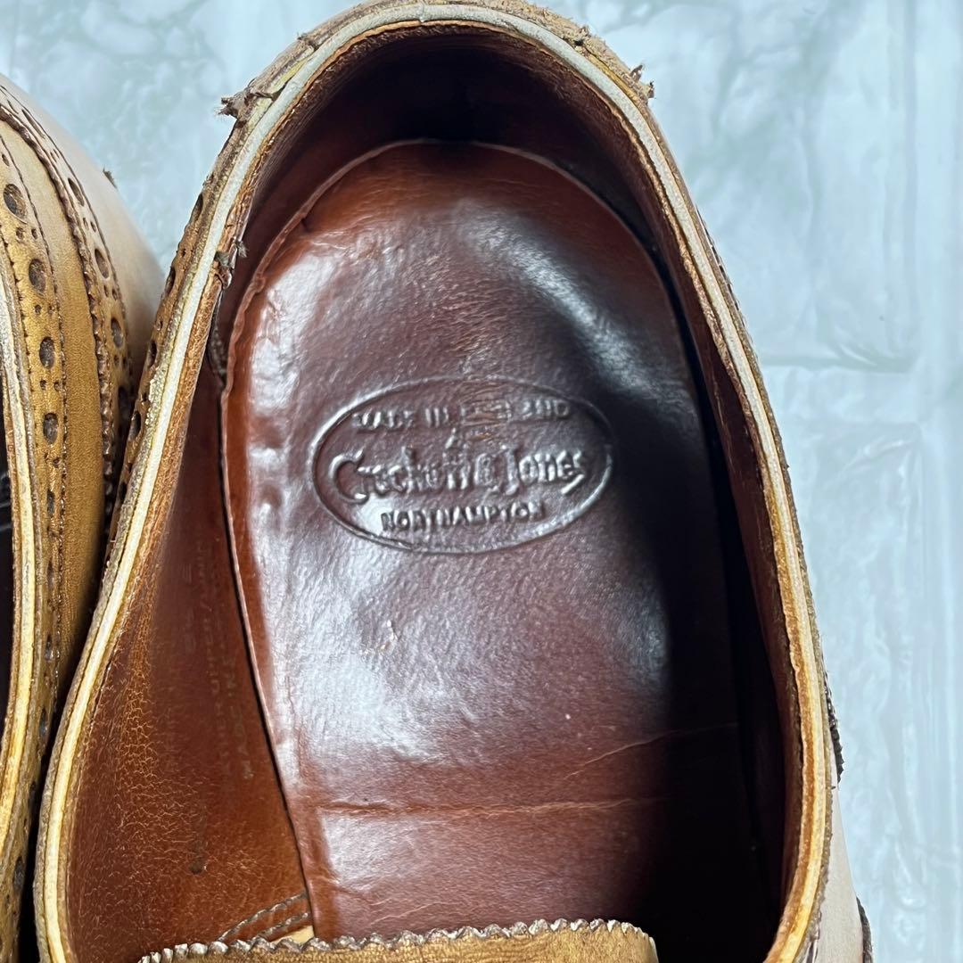 【美品】CROCKETT＆JONES BARRINGTON2 セミブローグ　27