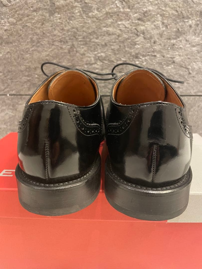 【超美品】 REGAL 717R ウイングチップ 内羽根26.5EEE