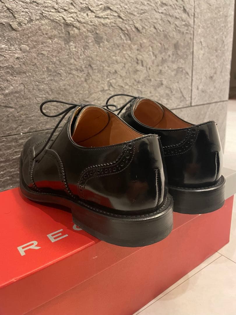 【超美品】 REGAL 717R ウイングチップ 内羽根26.5EEE