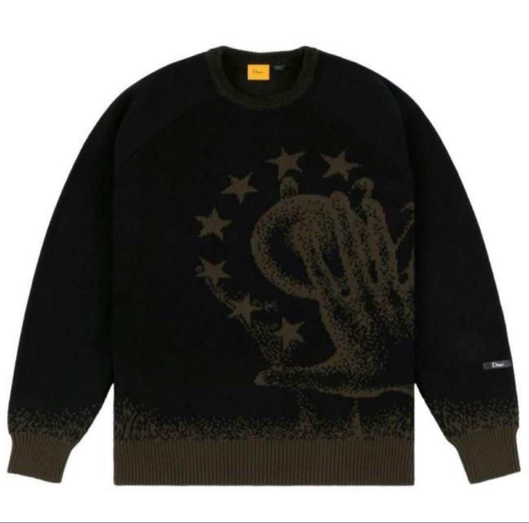 Dime 星柄ニットスウェット