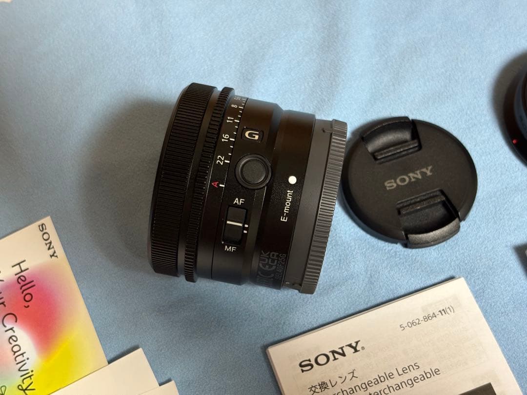 SONY FE 40mm F2.5 G 単焦点レンズ　SEL40F25G