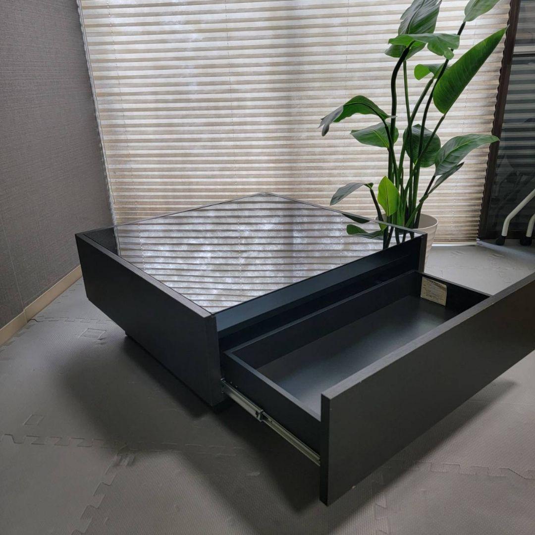 地域限定送料込　GS-BOXY COFFEE TABLEカマラスボックステーブル