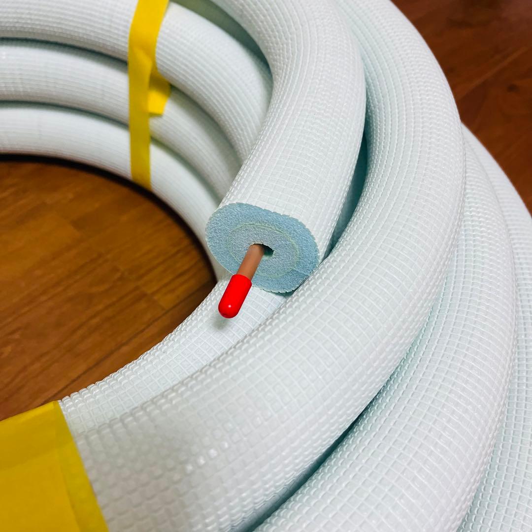 新品‼️INABA エアコン配管用被覆銅管 冷媒管 2分 ネオコイル　20m