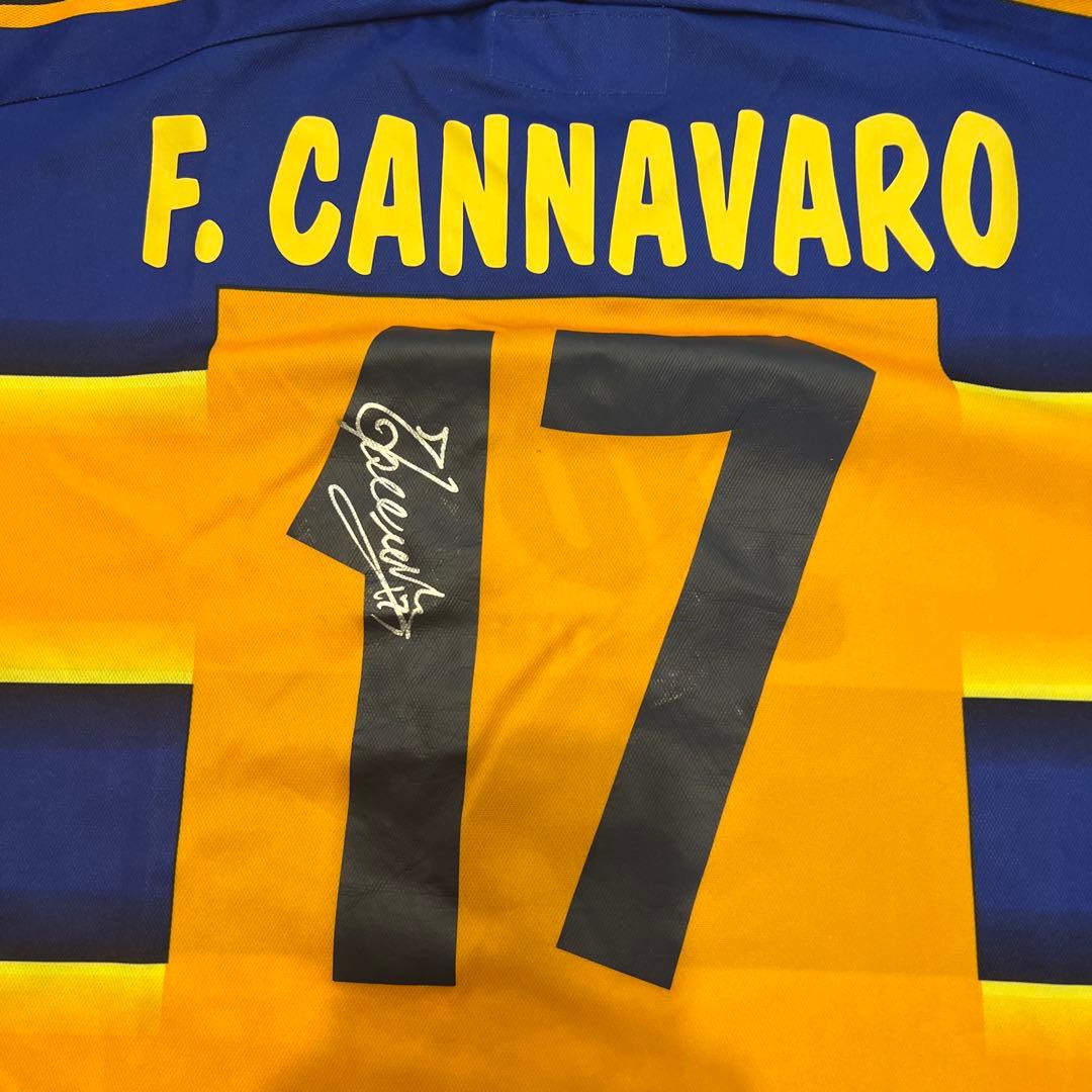 ※値下不可　パルマA.C. ファビオ・カンナヴァーロ　サイン