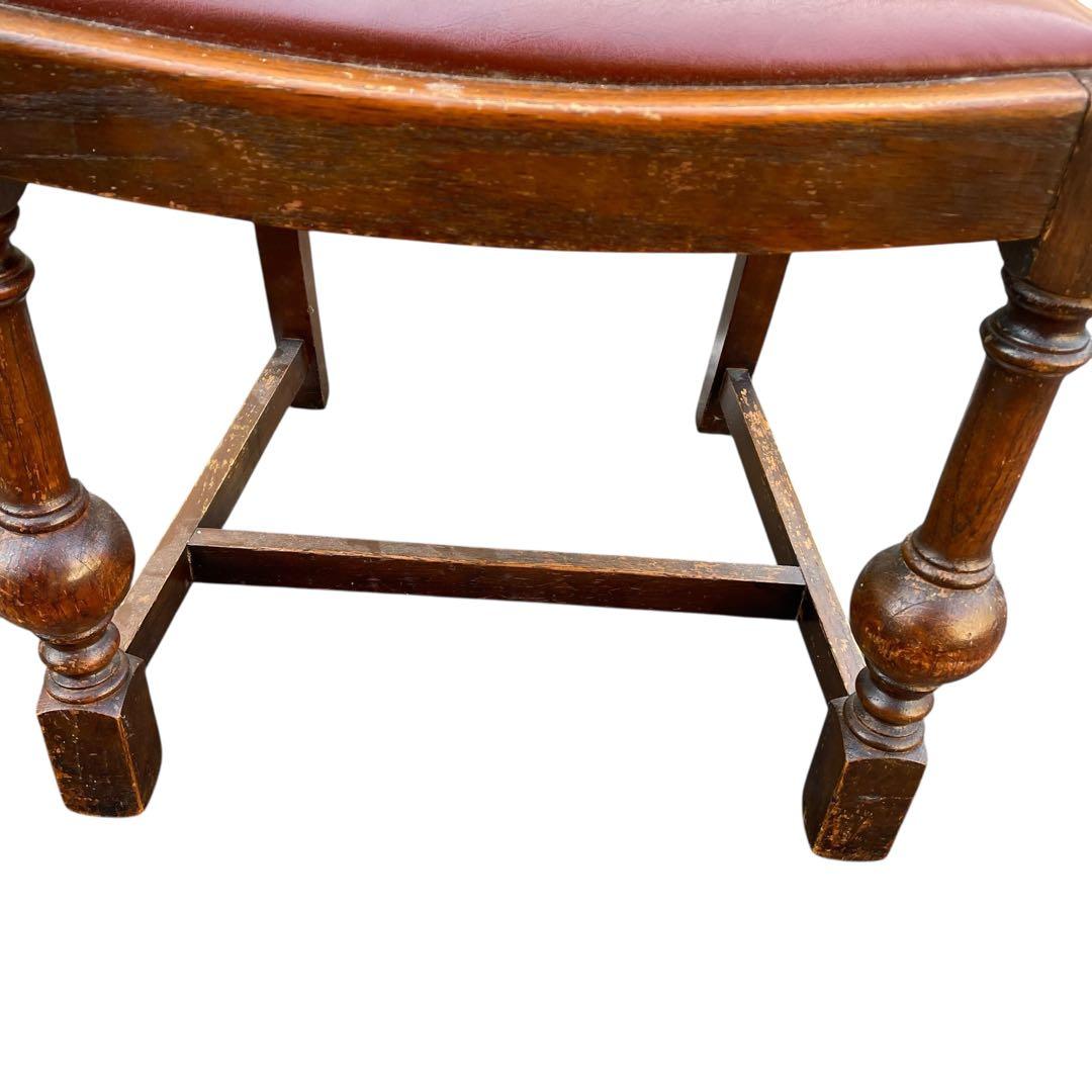 デンマーク製　アンティーク家具 ダイニング チェア 1900年代製作　西洋