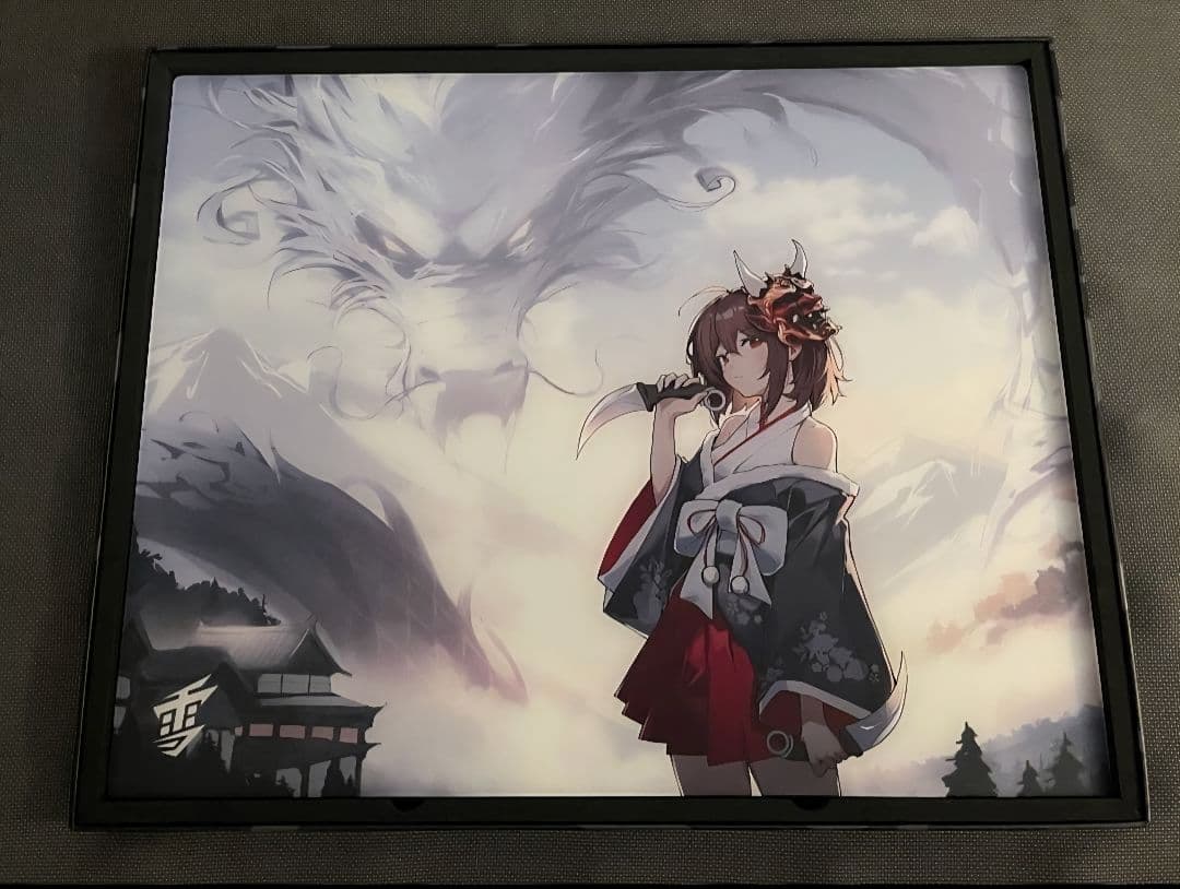 yukiaim Oni 2.0 ガラスマウスパッド