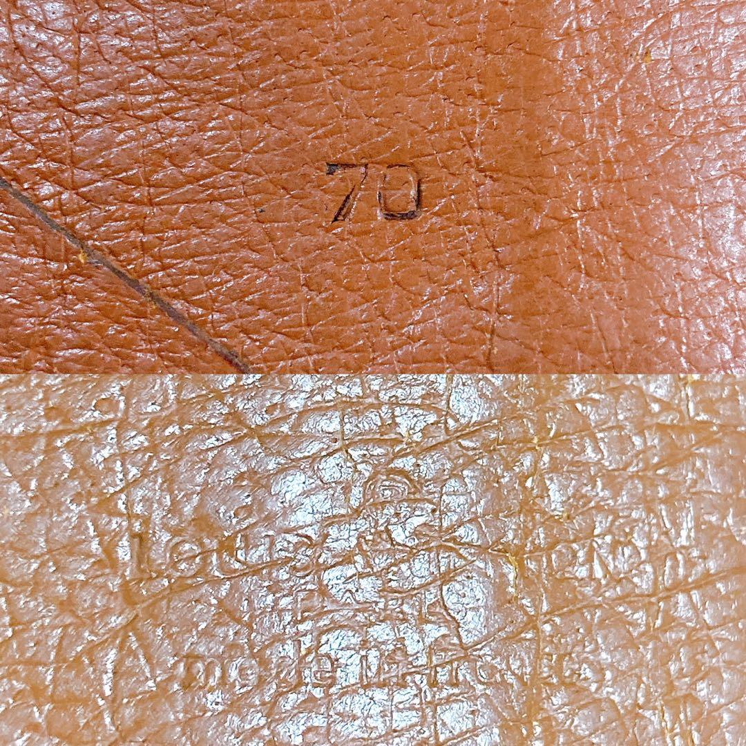 681 ルイヴィトン モノグラム　ベルト　レディース　ゴールド金具