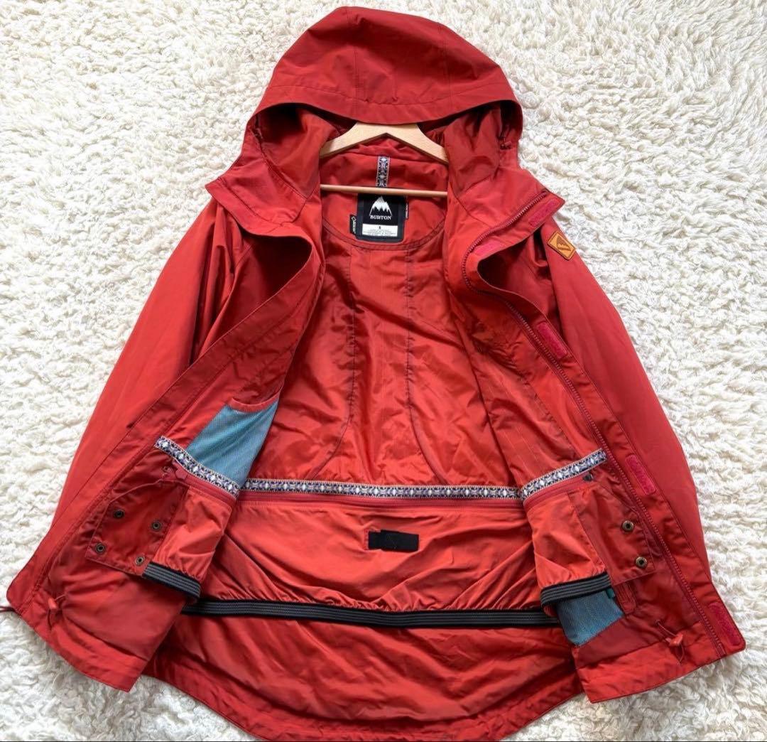 BURTON バートン　ゴアテックス　スノボウェア　オレンジ　S