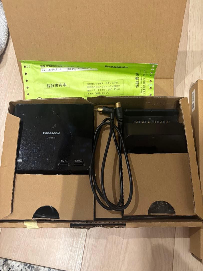 Panasonic UN-10L11-K タッチスクリーン