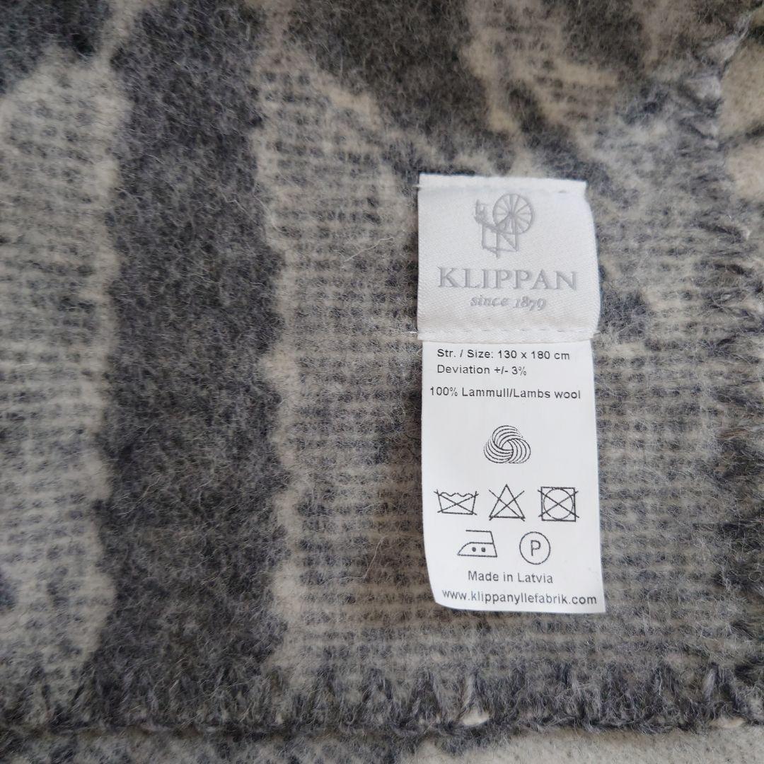 KLIPPAN×mina perhonen ウールブランケット