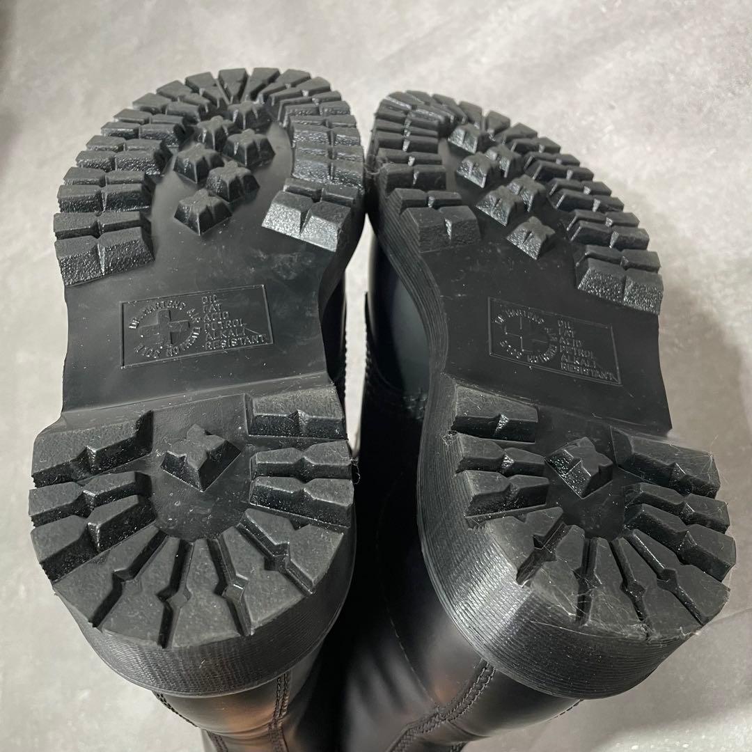 【超美品】ドクターマーチン1460 ZIPホワイトステッチ 8 ホール 24cm