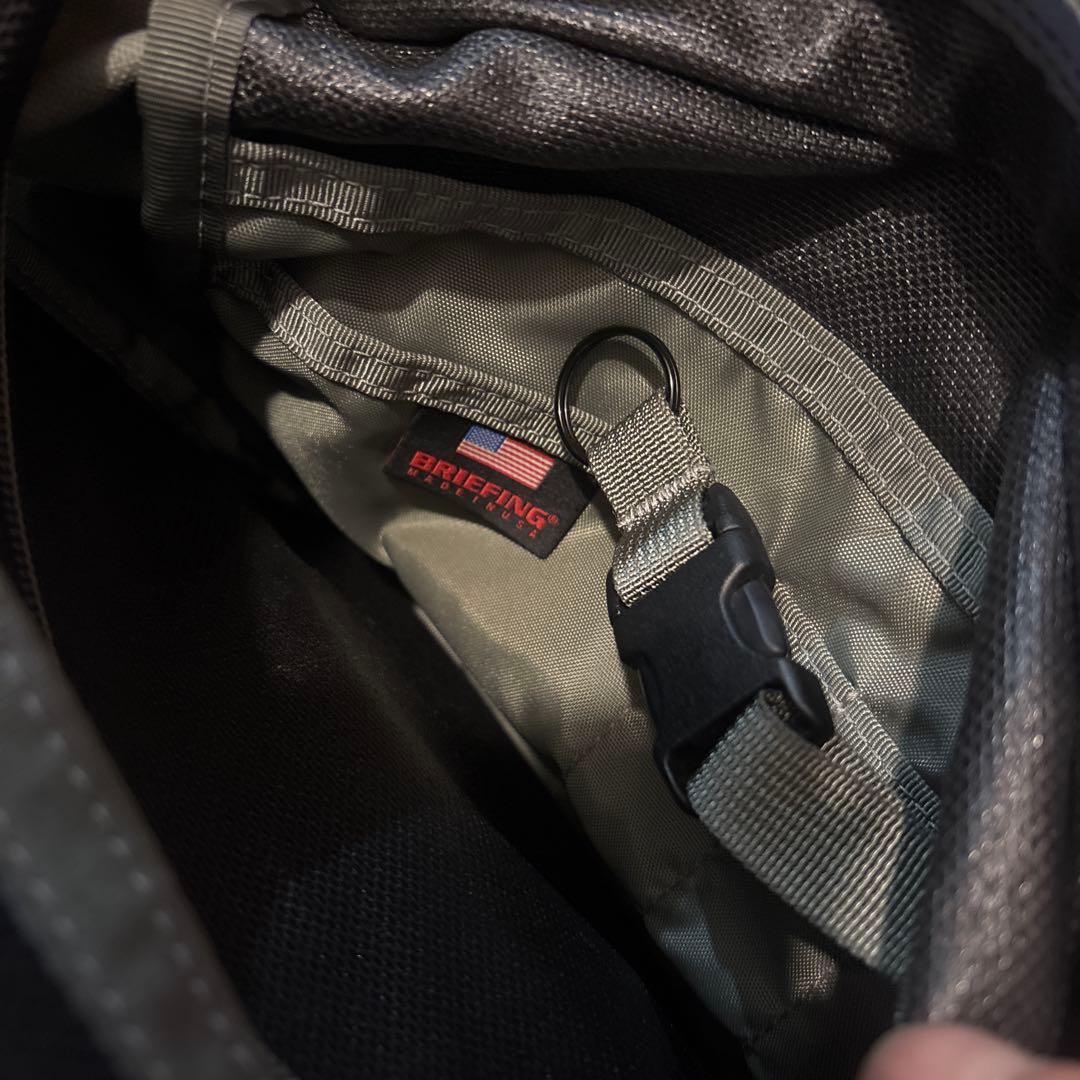 BRIEFING グレー バッグ