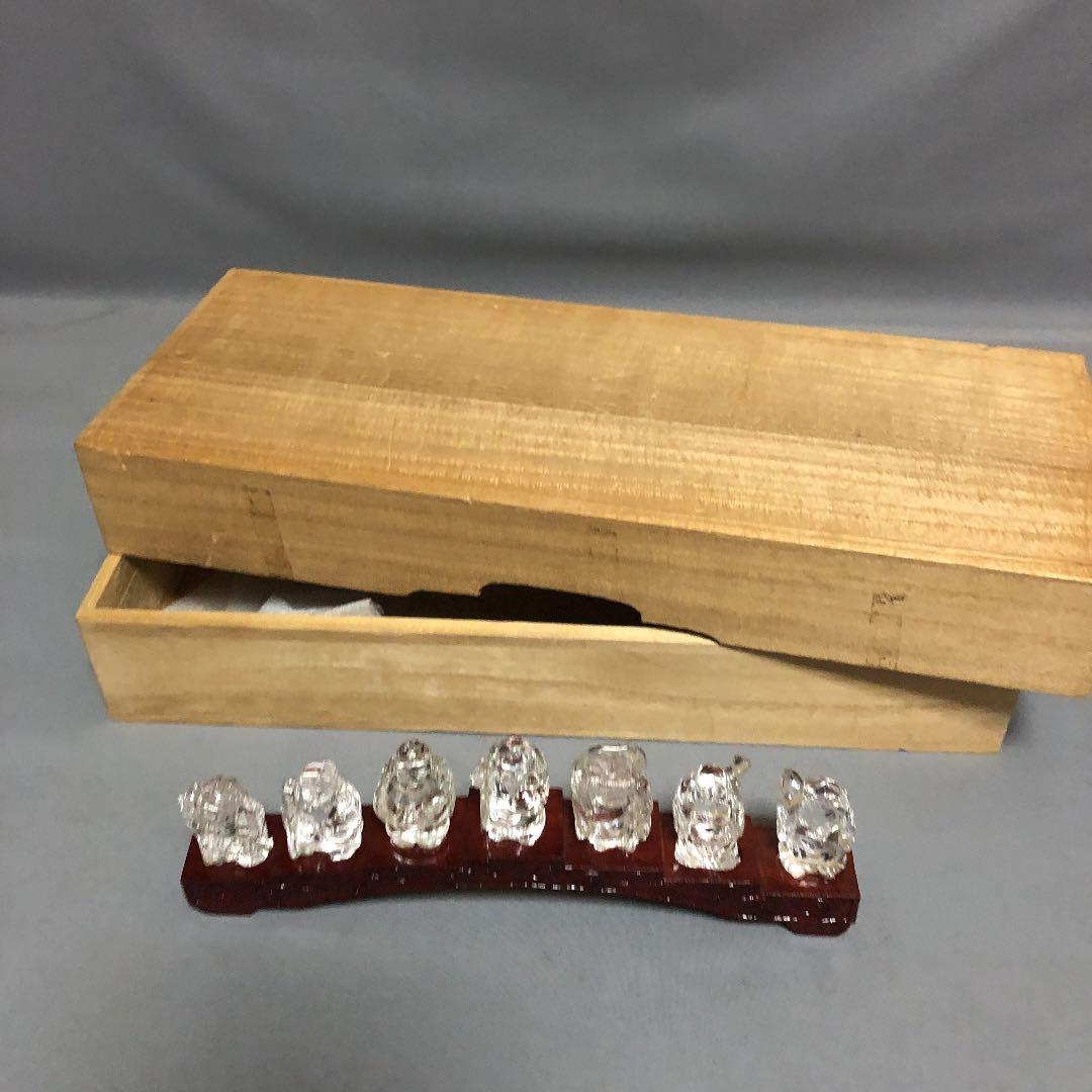 本水晶七福神彫物