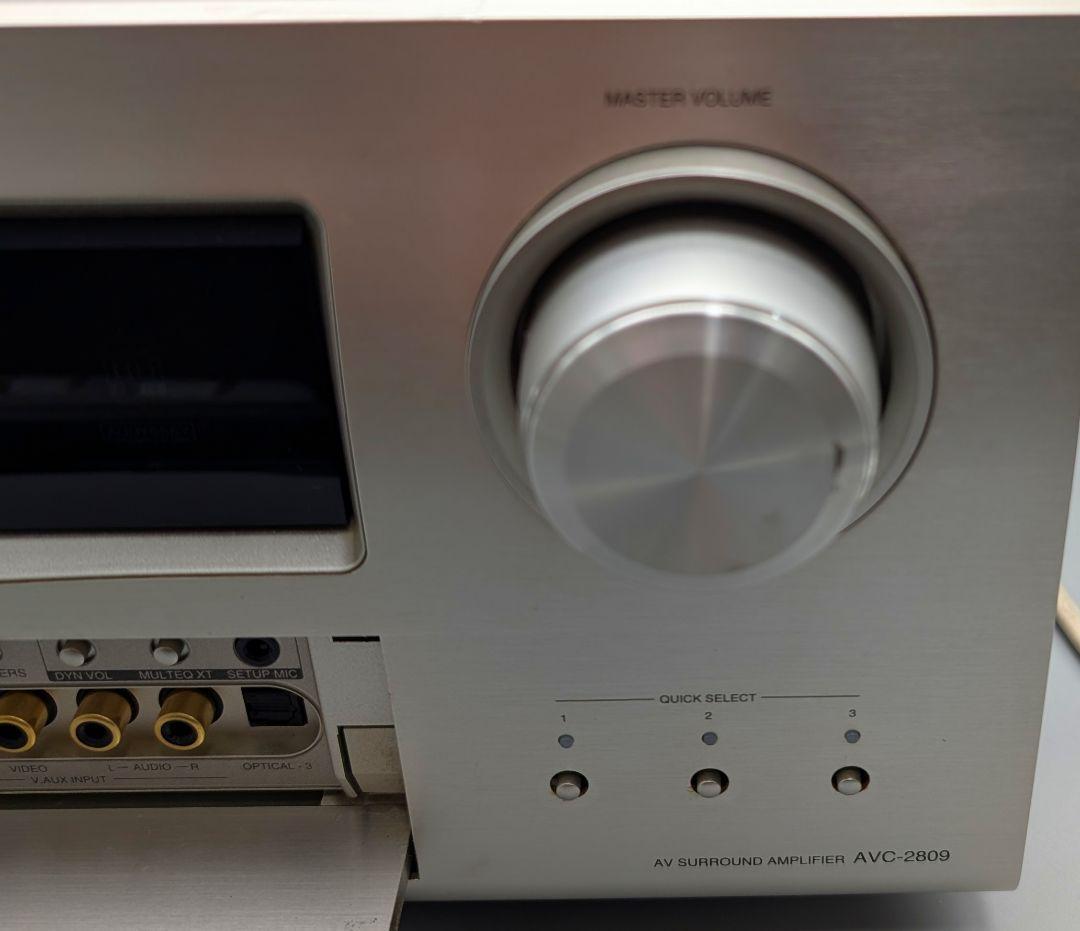 【名機】DENON デノン AVサラウンドアンプ AVC-2809