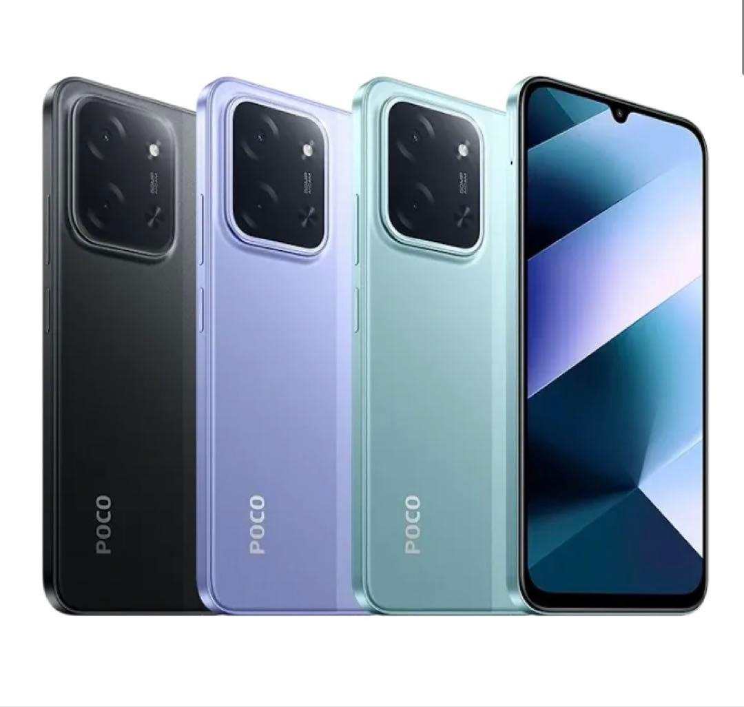 POCO C85 グリーン 6GB RAM 128GB ROM