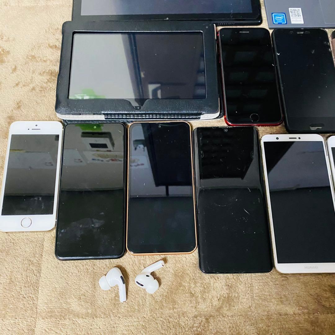 iPhone スマホ　タブレット　まとめ　セット　ガラケー　パーツ取り　ジャンク