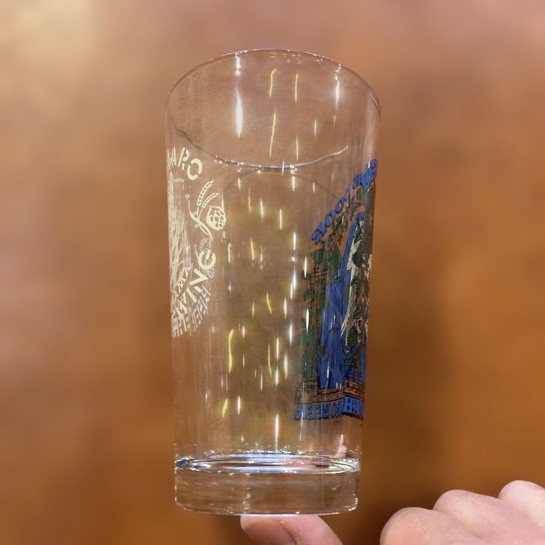 反射炉ビヤ　HEAVEN'S DOOR パイントグラスhirottonヒロットン