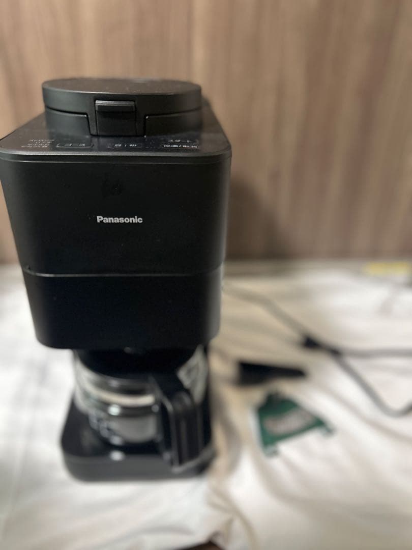 【箱無し　付属品完備】Panasonic NC-A58-K コーヒーメーカー