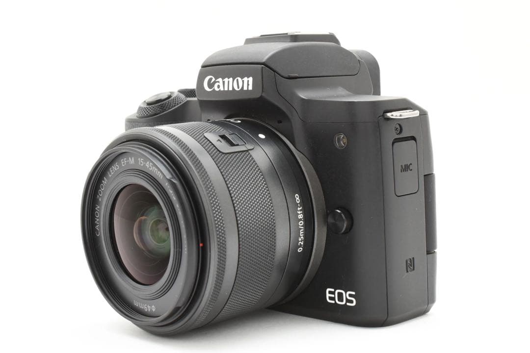 【美品】 キヤノン CANON EOS kiss M レンズキット