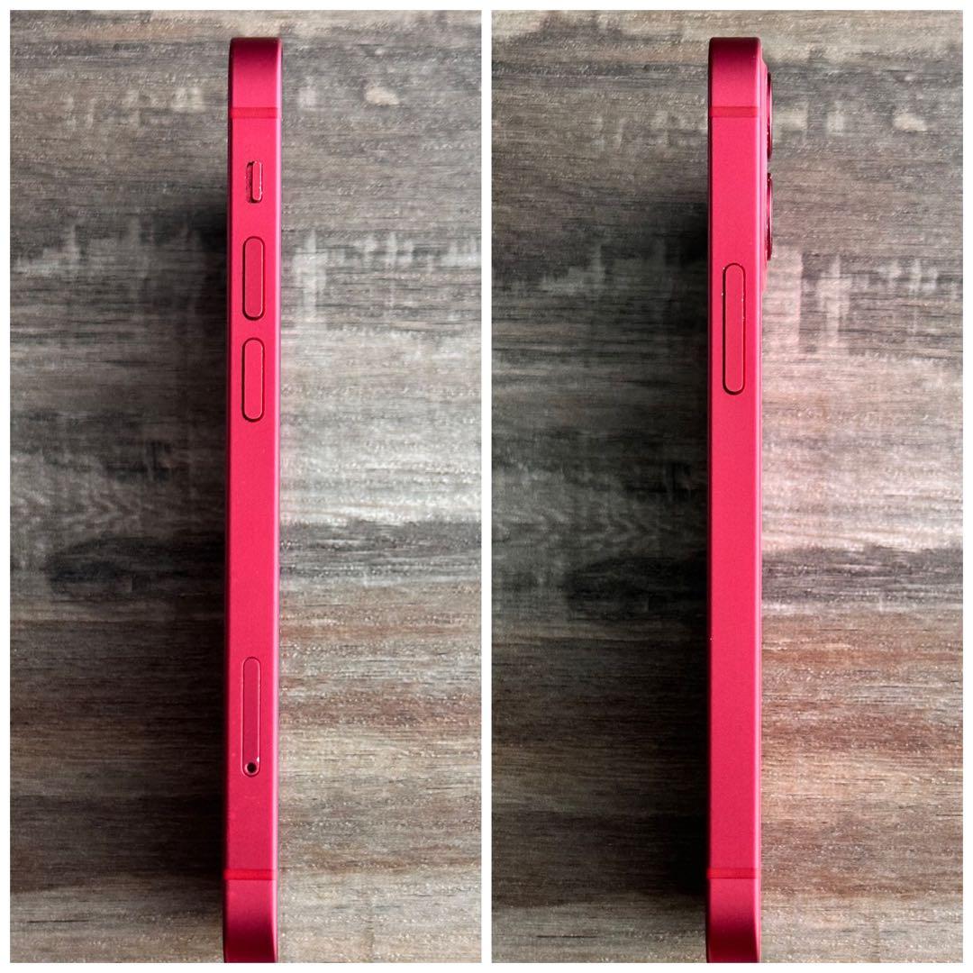 【美品☆】iPhone12mini 本体 RED 128GB SIMフリー