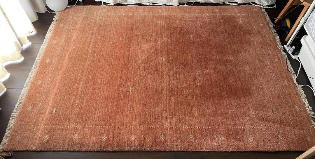 UNICO VENOMA ギャッベ ラグ 100％ウール 140×200cm