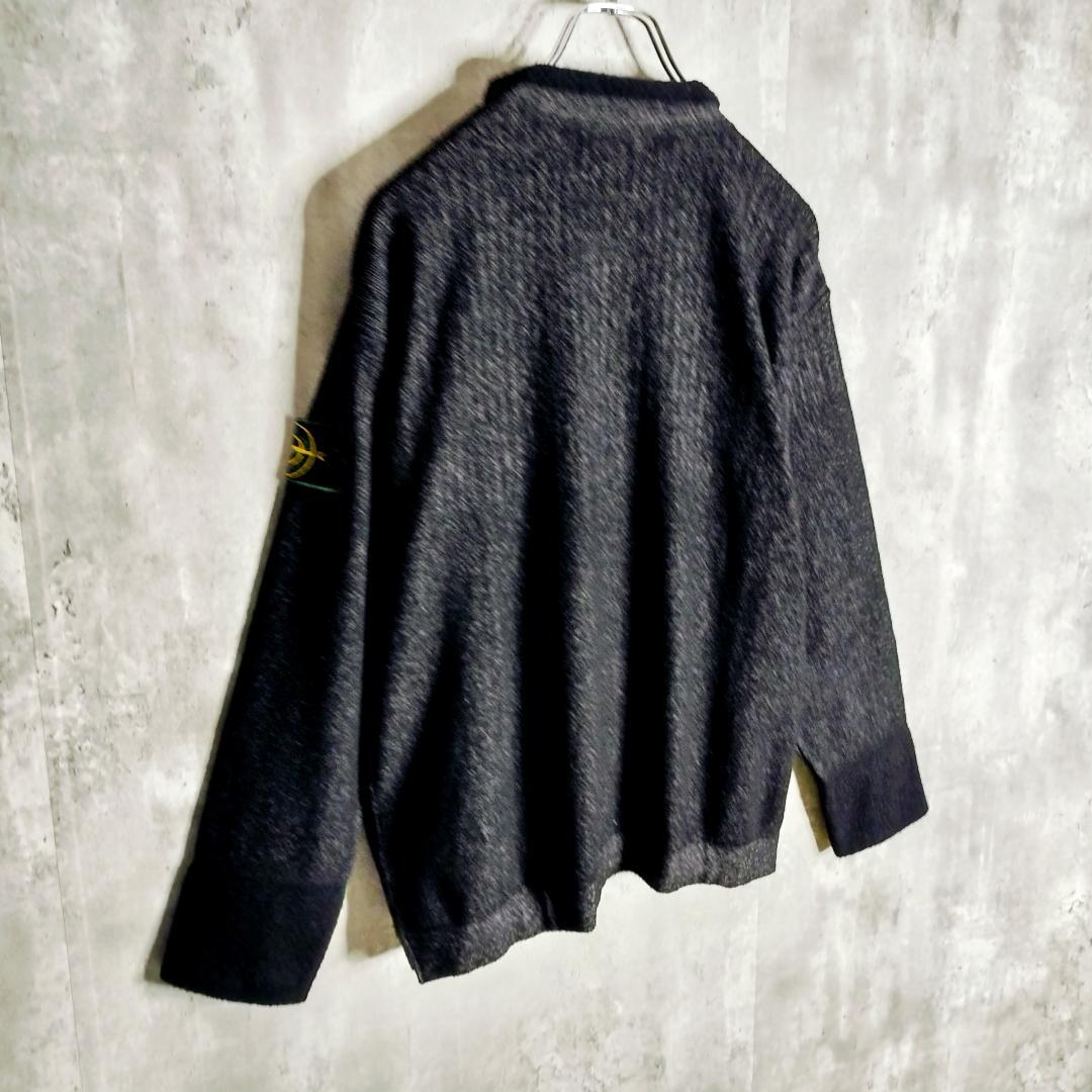 グリーンエッジ・ハーヴェイ期★ストーンアイランド メランジ タートルネックニット