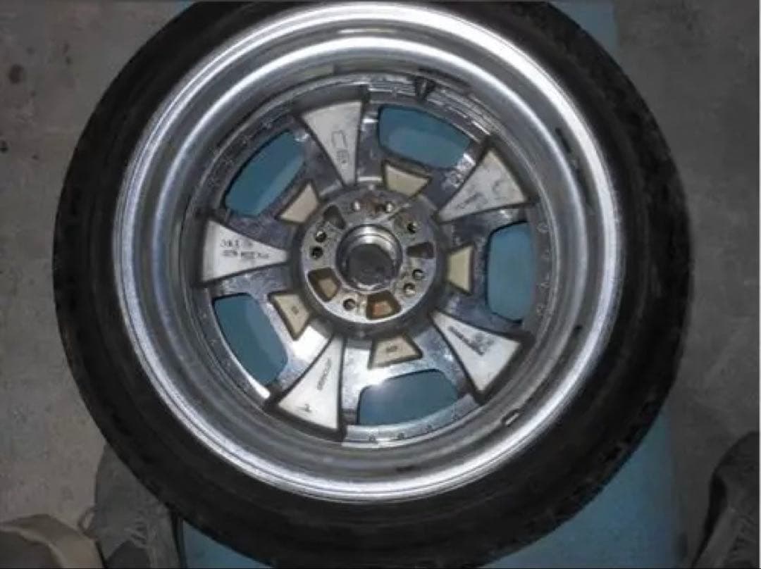 WORK ユーロライン 深リム PCD114.3 ホイール 2本セット