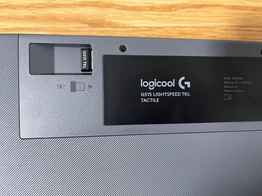 キーボード logicool G515 LIGHTSPEED TKL