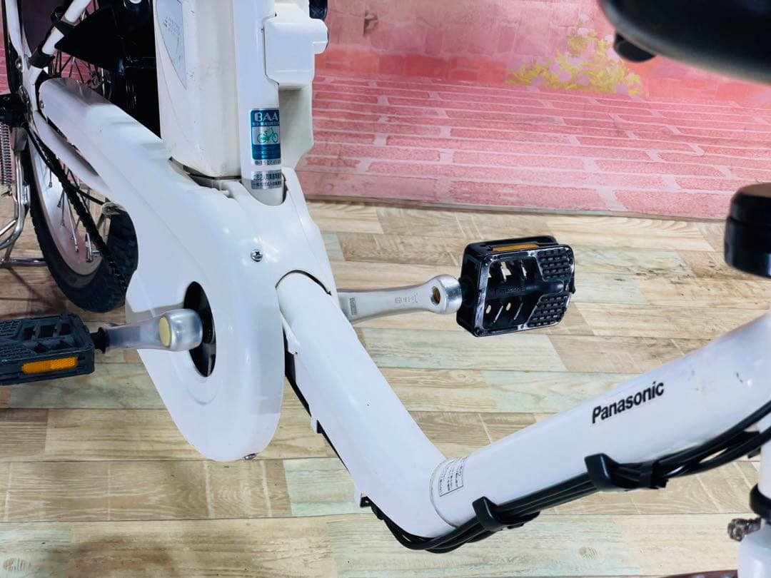 K2643[大容量13.2Ah]電動自転車パナソニック子供乗せ20インチ送料無料