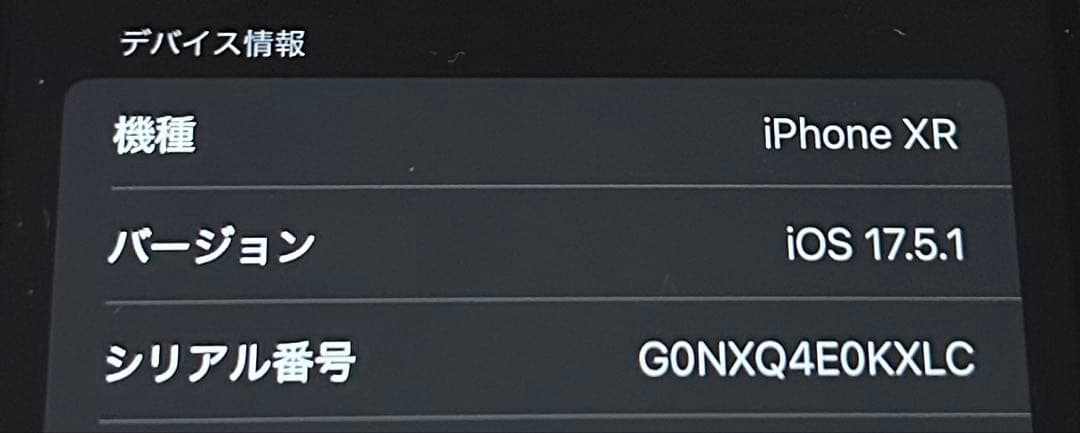 Apple iPhone XRブルー64GB本体