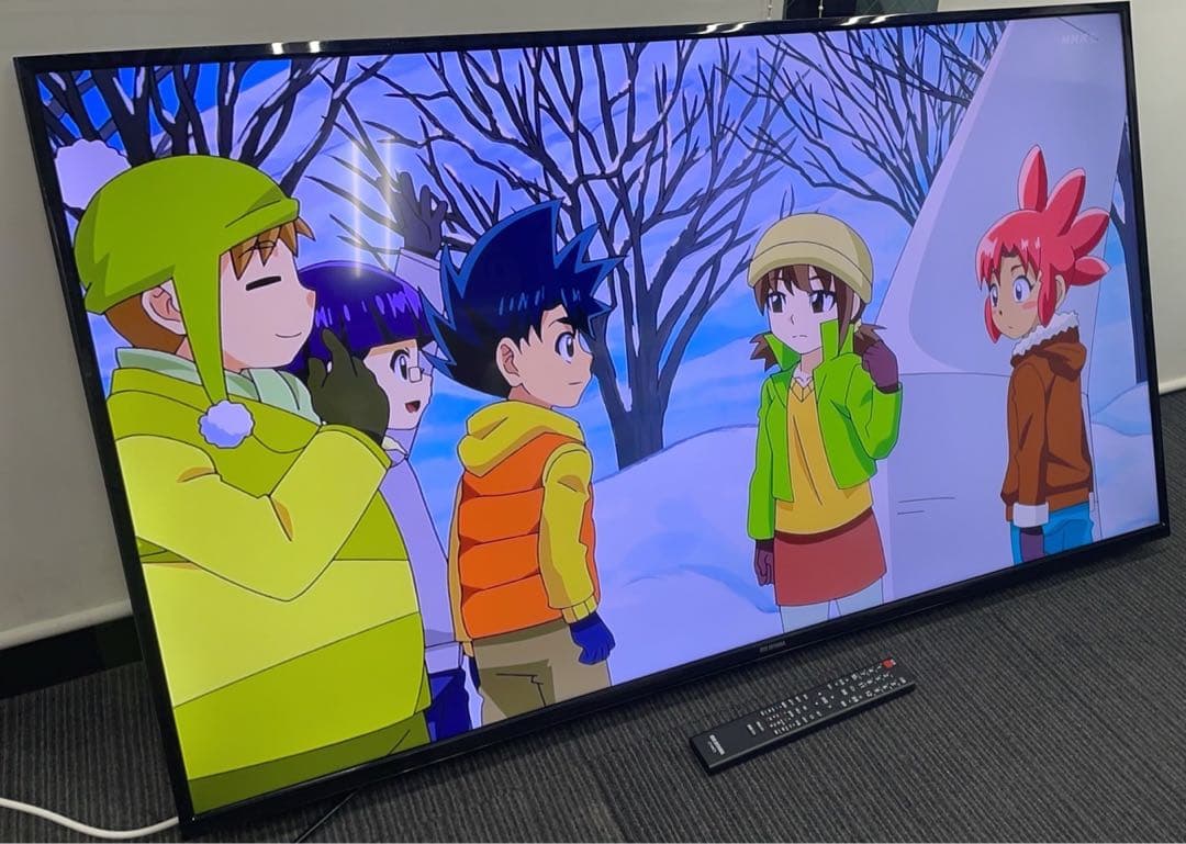 新品半額★ 中古美品壁掛け★アイリスオーヤマ　4K液晶テレビ50UB10P